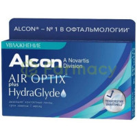 Эир оптикс плюс гидраглюд линзы контактные №6 дышащ. -3.00 dia 14,2 вс 8,6