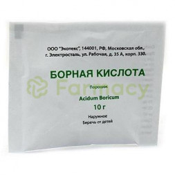 Борная кислота порошок 10г