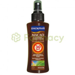 Биокрим масло солнцезащ. spf30 150мл.