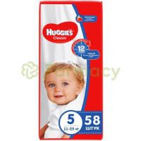 Хаггис подгузники классик 11-25кг №58 [huggies]